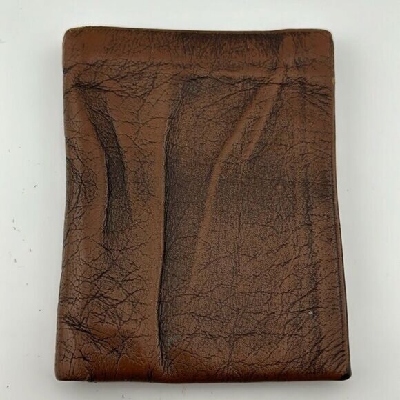Vintage Mens Tilley genuine calf leather wallet - Picture 1 of 4